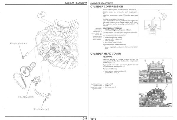 Honda 2019 TRX 420 FM1 FourTrax Rancher Service Manual - Image 3