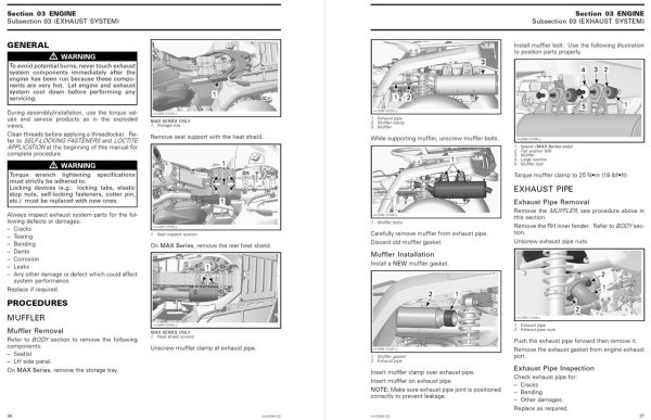 Can-Am 2010 Outlander 400 EFI Service Manual - Image 2