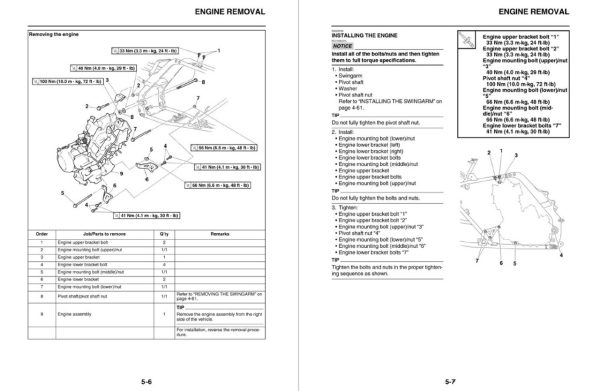 Yamaha 2011 Raptor 700R SE Service Manual - Image 2