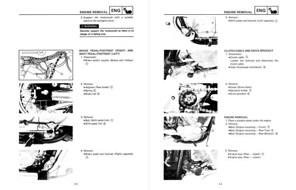 Yamaha 2016 V-Star 250 Service Manual - Image 3
