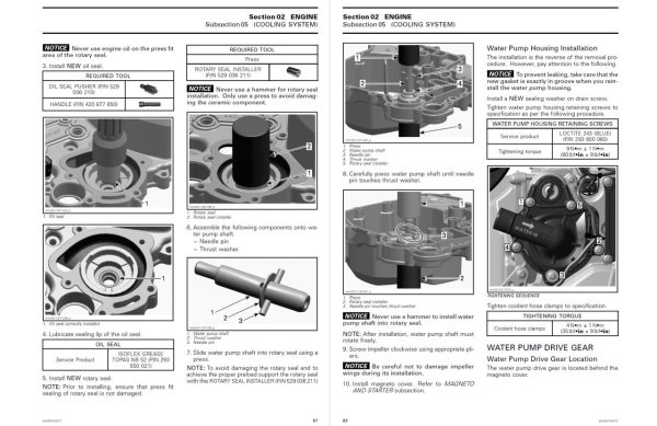 Sea-Doo 2020 Spark Trixx 2-UP 900 ACE iBR Service Manual - Image 2