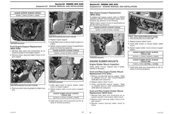 Ski-Doo 2014 Grand Touring Sport 600 ACE Service Manual - Image 3