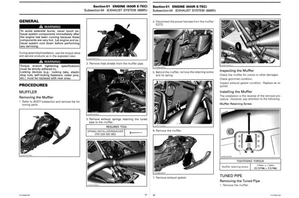 Ski-Doo 2019 MXZ TNT 850 E-TEC Service Manual - Image 2