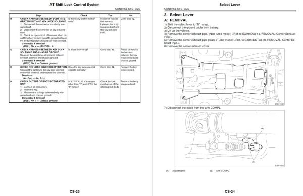 Subaru 2014 Forester 2.5i Touring Service Manual - Image 3