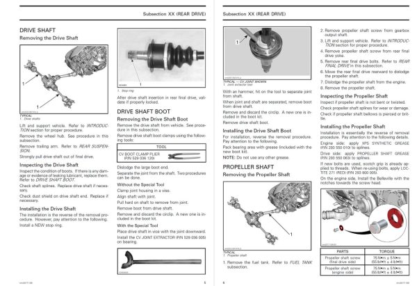 Can-Am 2017 Maverick xc 1000R Service Manual - Image 3