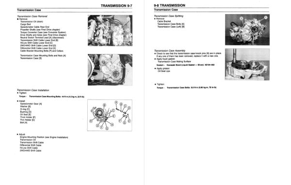 Kawasaki 2003 Mule 2510 Diesel Service Manual - Image 3