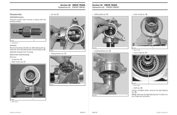 Bombardier 2005 Outlander 400 Service Manual - Image 3