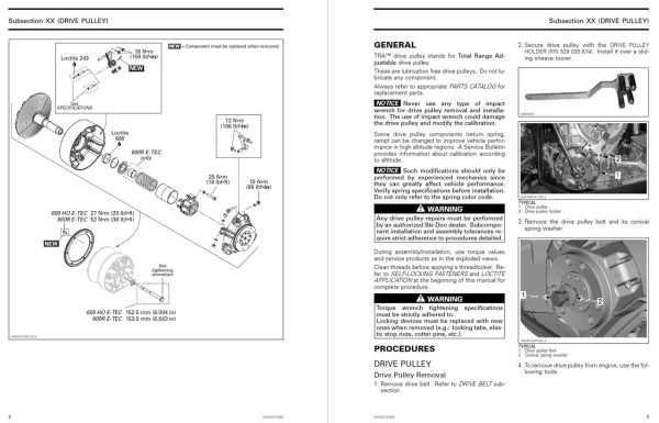 Ski-Doo 2014 Renegade Backcountry X 600 HO E-TEC Service Manual - Image 3