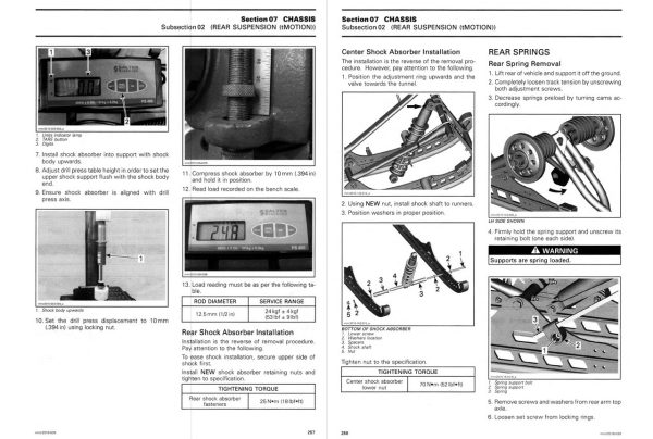 Ski-Doo 2016 MXZ TNT 1200 Service Manual - Image 3