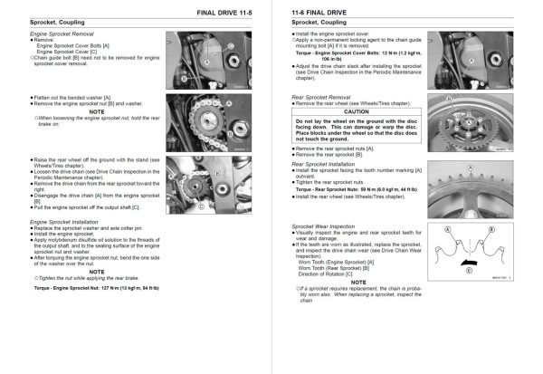 Kawasaki 2003 Ninja ZX-12R Service Manual - Image 2