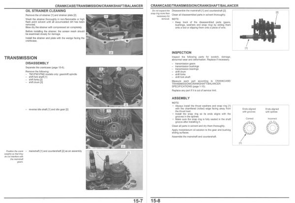 Honda 2019 TRX 420 FM1 FourTrax Rancher Service Manual - Image 2