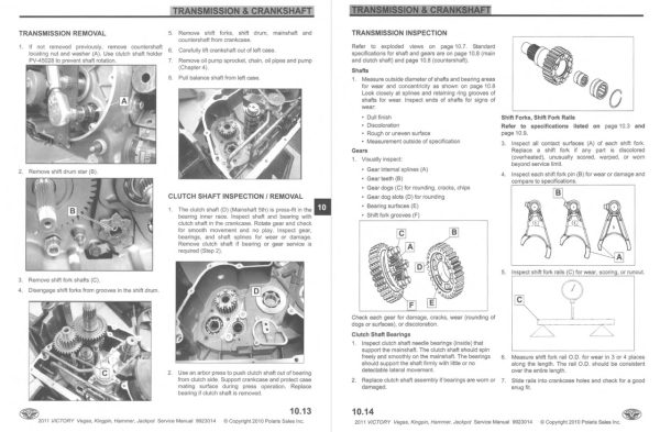Victory 2011 Hammer Service Manual - Image 3
