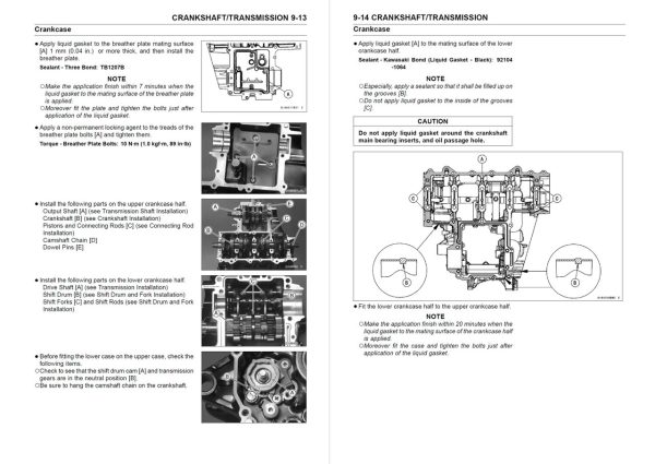 Kawasaki 2008 Ninja ZX-10R Service Manual - Image 2