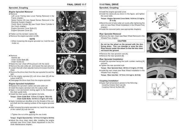 Kawasaki 2007 ZZR 1400 ABS Service Manual - Image 2