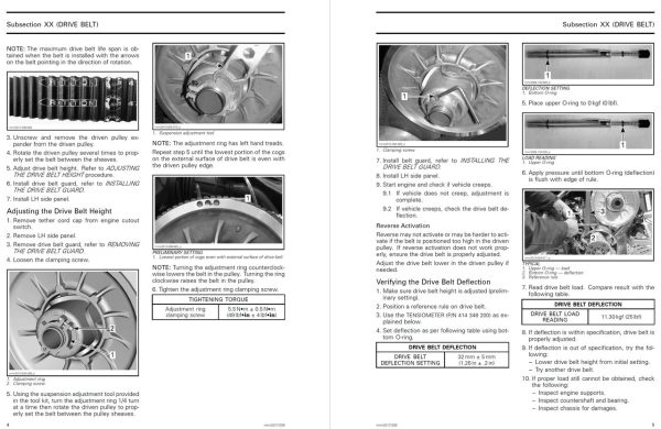 Ski-Doo 2017 Summit SP 850 E-TEC Service Manual - Image 3