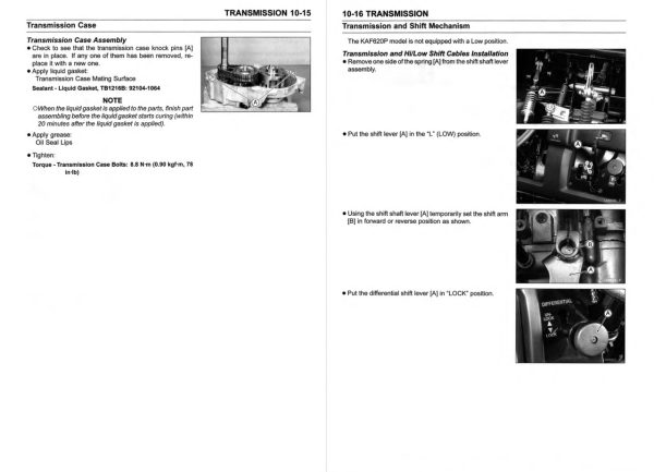 Kawasaki 2011 Mule 4010 4x4 Service Manual - Image 3