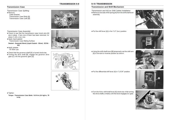 Kawasaki 2006 Mule 3000 Service Manual - Image 3