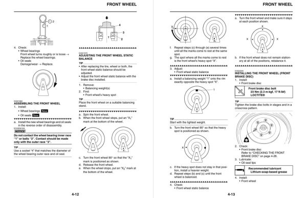 Yamaha 2017 XVS950 Service Manual - Image 3