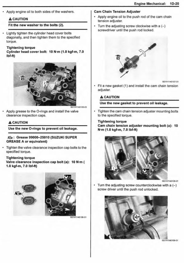 Suzuki 2009 King Quad 500 Service Manual - Image 4