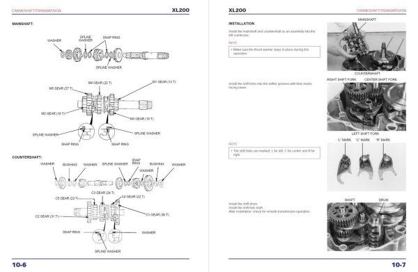 Honda 1984 XL200 Service Manual - Image 2