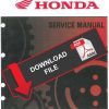 Honda 2019 CBR600RR Service Manual