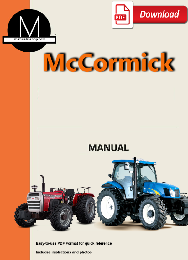 McCormick XTX185, XTX200 & XTX215 XTX tractors Operators Owner Manual -