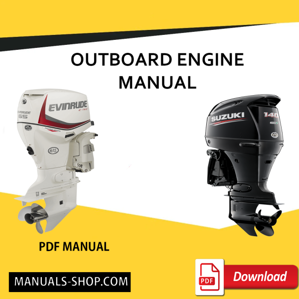 1956 Johnson Evinrude 15 HP Outboard Factory Service & Work Shop Manual