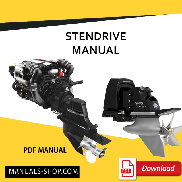 1991-2001 MerCruiser Sterndrive Repair Manual Alpha One GEN