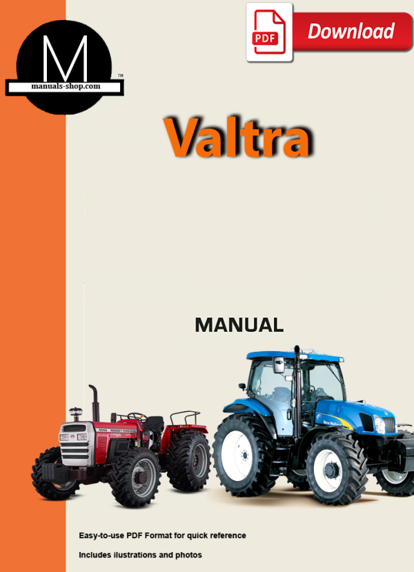 Valtra 8150 Tractor Full Service Repair Manual