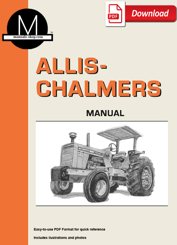 Allis Chalmers 220 Workshop Service Repair Manual