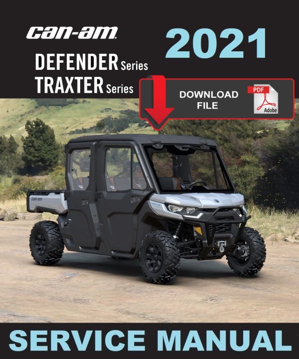 Can-Am 2021 Defender MAX XT HD8 Service Manual