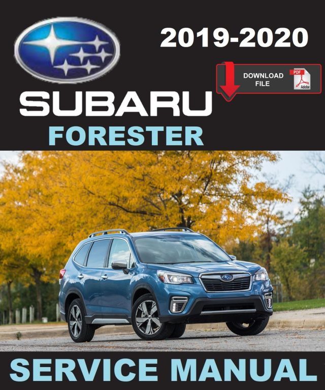 Subaru 2020 Forester 2.5i Service Manual