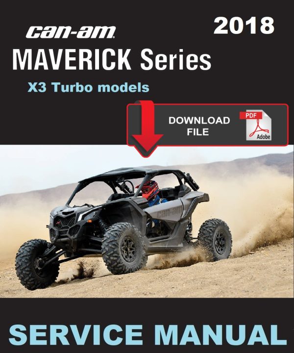 Can-Am 2018 Maverick X3 MAX X ds Turbo Service Manual