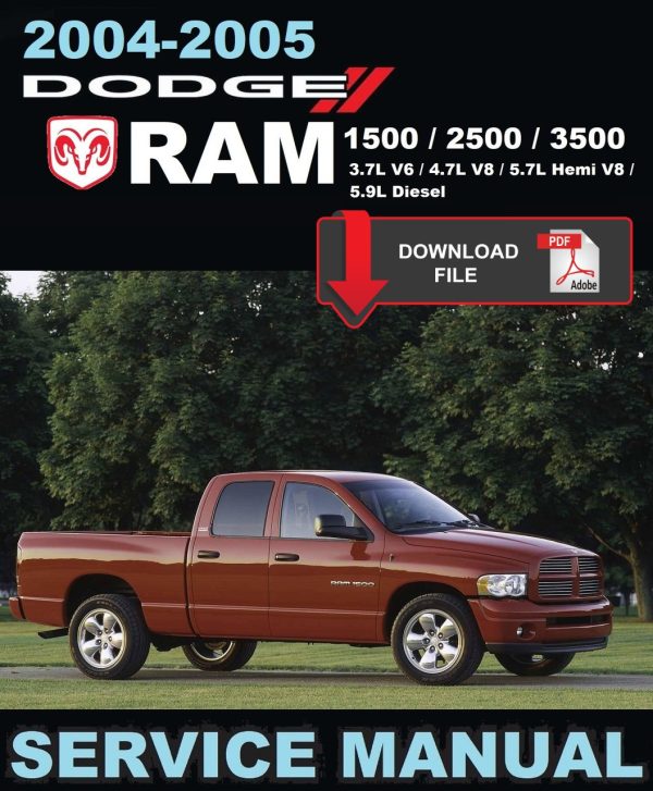 Dodge 2004 Ram 2500 SLT Service Manual