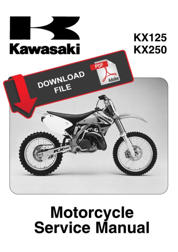 Kawasaki 2003 KX250 Service Manual