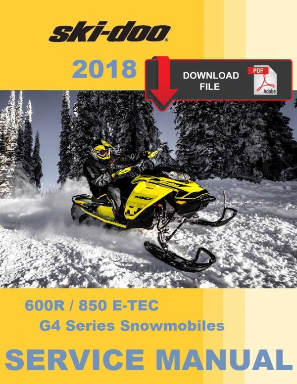 Ski-Doo 2018 MXZ 850 E-TEC Service Manual