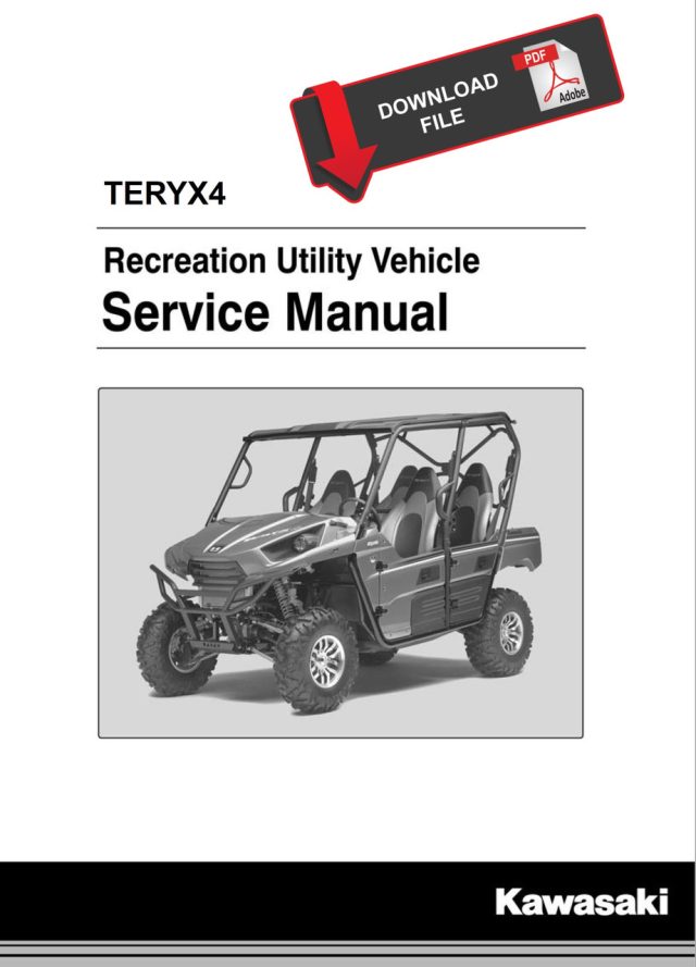 Kawasaki 2015 Teryx4 800 EPS 4x4 Service Manual