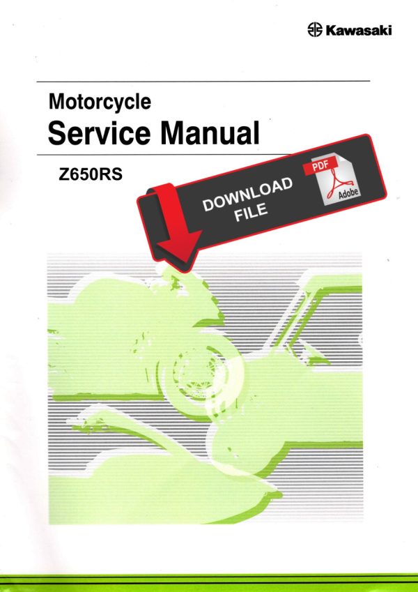 Kawasaki 2023 Z650RS Service Manual