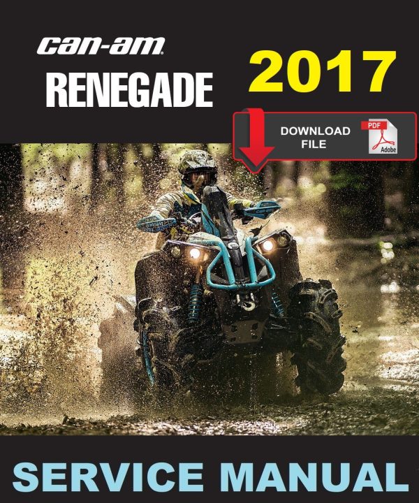 Can-Am 2017 Renegade 570 X mr Service Manual