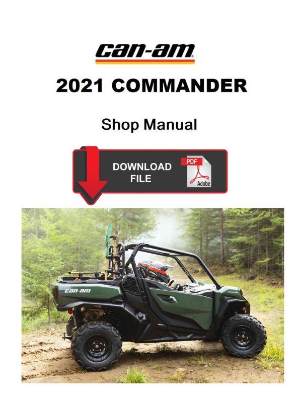 Can-Am 2021 Commander MAX DPS 1000R Service Manual