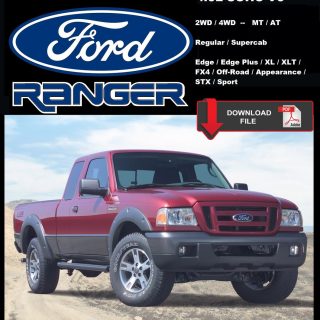 Ford 2002 Ranger Edge Service Manual