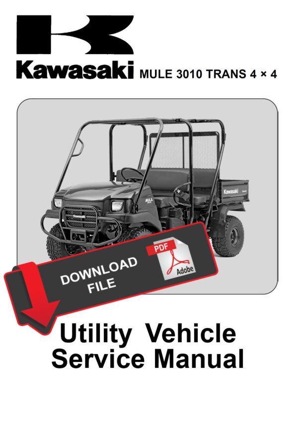 Kawasaki 2005 Mule 3010 Trans 4x4 Service Manual