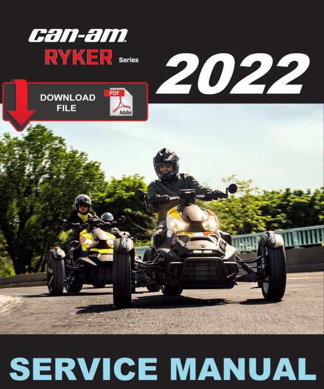 Can-Am 2022 Ryker 600 ACE Service Manual