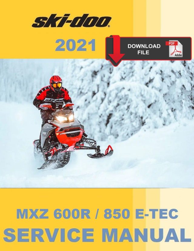 Ski-Doo 2021 MXZ X 850 E-TEC Service Manual