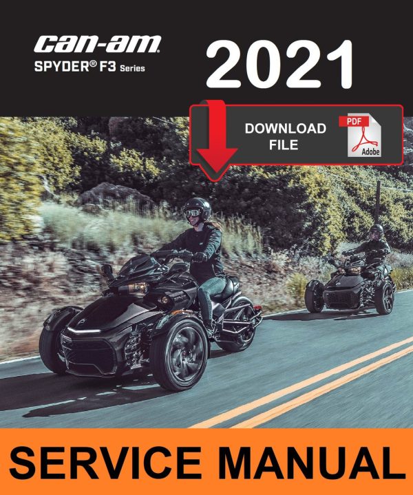 Can-Am 2021 Spyder F3 Limited Service Manual