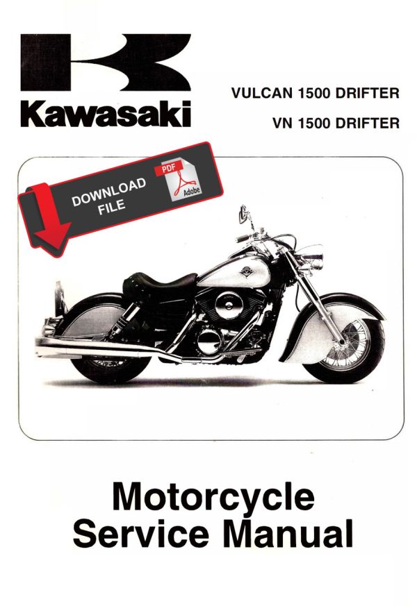 Kawasaki 2001 Vulcan 1500 Drifter Service Manual