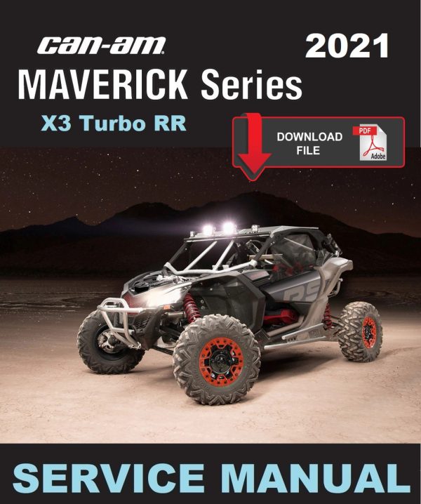 Can-Am 2021 Maverick X3 MAX X rs Turbo RR Service Manual