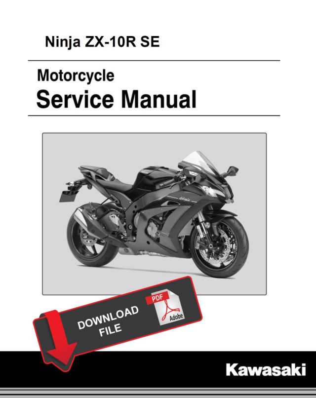 Kawasaki 2018 Ninja ZX-10R SE Service Manual