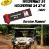 Yamaha 2020 Wolverine X4 SE Service Manual