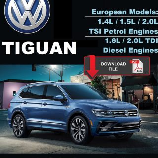 Volkswagen VW 2021 Tiguan European Service Manual